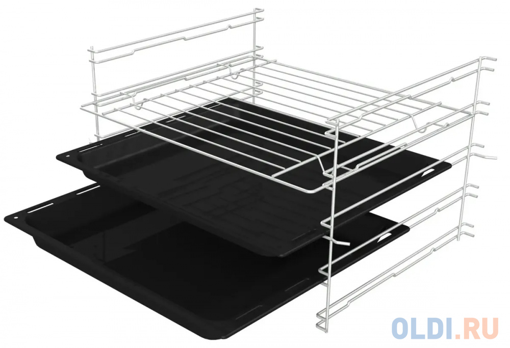 Духовой шкаф Электрический Gorenje BO6727E03NX черный/серебристый Вид№3