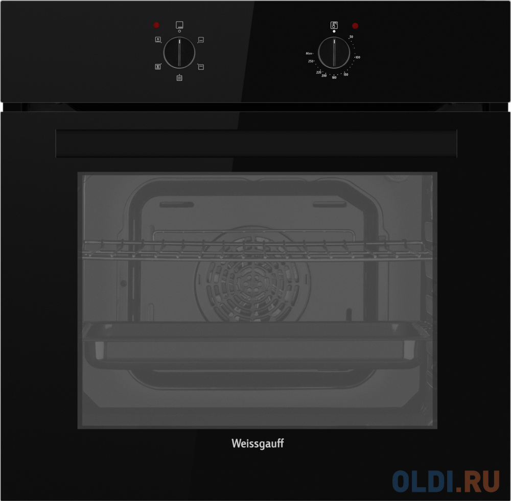 

Духовой шкаф WEISSGAUFF EOM 185 BV, черный