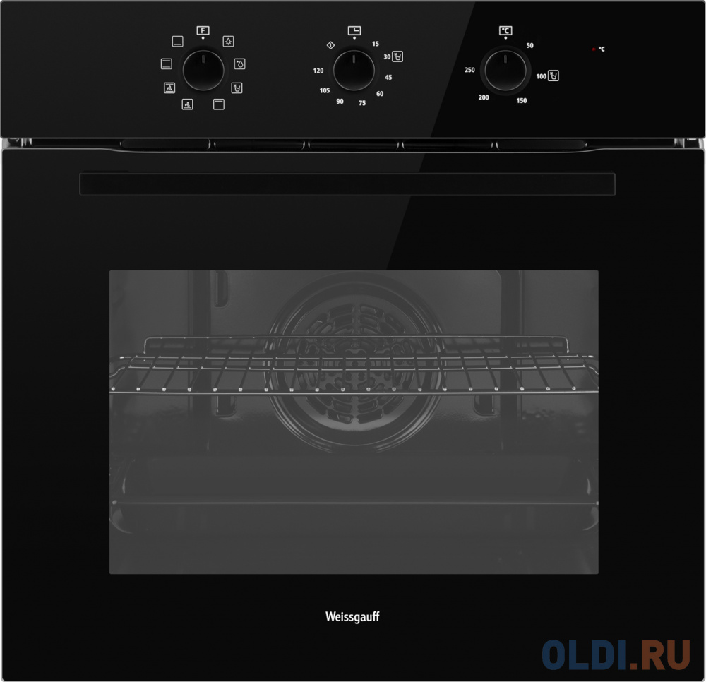 

Духовой шкаф Электрический Weissgauff EOM 208 PDB Steam Clean черный