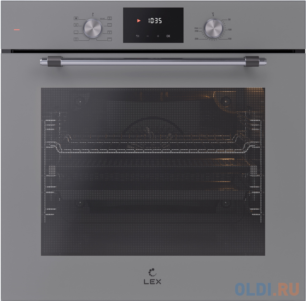 

Духовой шкаф Электрический Lex EDP 680 GR MAX серый