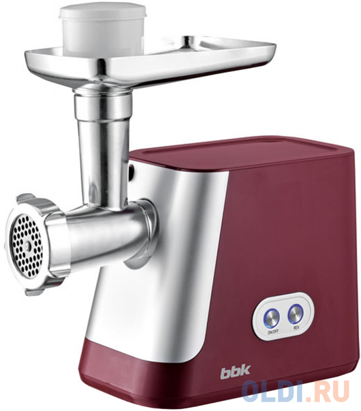 

Мясорубка BBK MG2008 400 Вт вишневый металлик