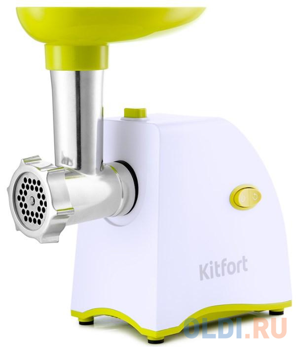 

Мясорубка KITFORT КТ-2111-2 350 Вт белый салатовый