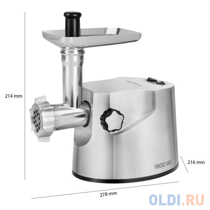 Электромясорубка Profi Cook PC-FW 1172 600 Вт серебристый Электромясорубка Profi Cook PC-FW 1172 600 Вт серебристый фото