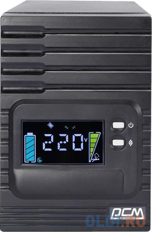 ИБП Powercom Smart King Pro+ SPT-2000-II LCD 2000VA - фото 2