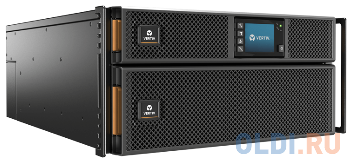 ИБП Vertiv GXT5-10KIRT5UXLE 10000VA, цвет черный, размер 430 x 217 x 630 мм - фото 3