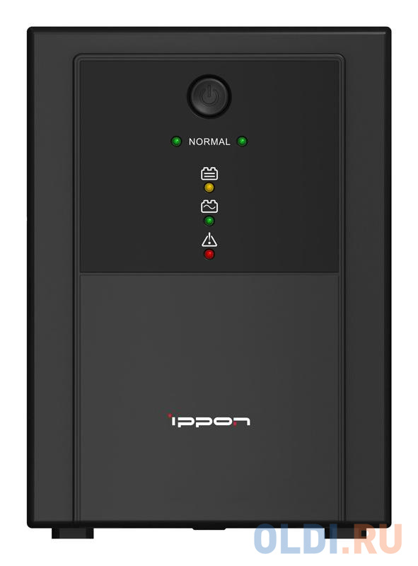 ИБП Ippon Back Basic 2200 Euro 2200VA 1108028 ибп ippon back basic 850s euro   линейно интерактивный 850va 480w 3xeuro usb 1373876