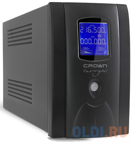 ИБП Crown CMU-SP800EURO LCD 800VA - фото 1