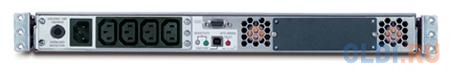ИБП APC SUA1000RMI1U Smart-UPS SUA, Line-Interactive, 1000VA / 640W, Rack, IEC, Serial+USB, SmartSlot - фото 3