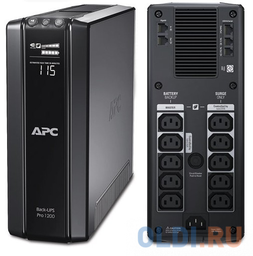 

ИБП APC BR1200GI Power Saving Back-UPS Pro 1200VA/720W