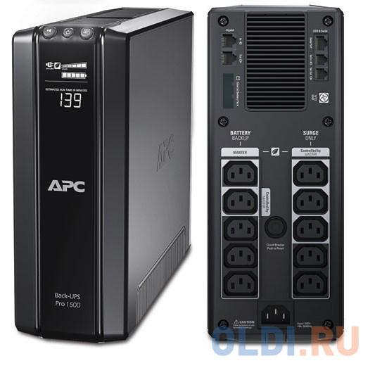 ИБП APC BR1500GI Power Saving Back-UPS Pro 1500VA/865W