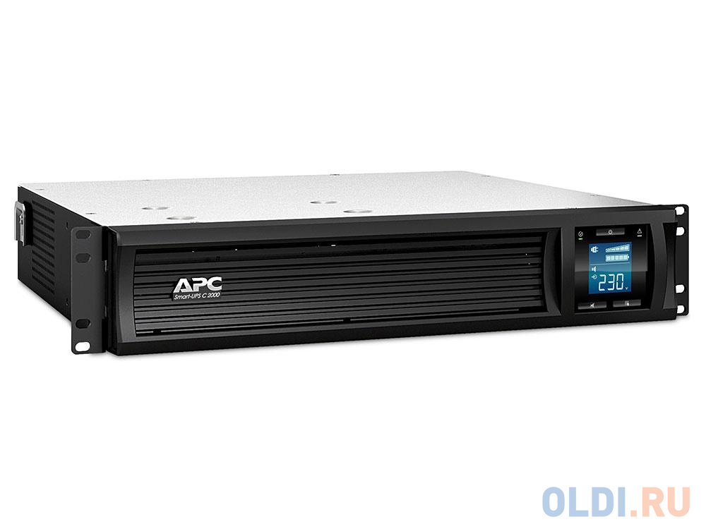 ИБП APC Smart-UPS SMC2000I-2U 2000VA черный - фото 2