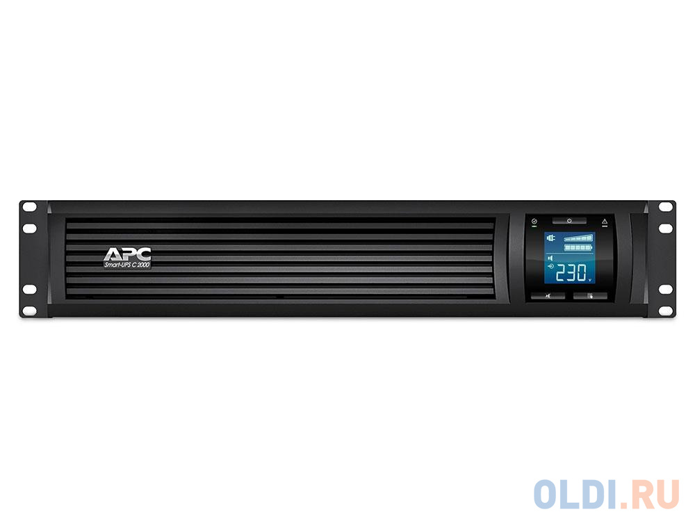 ИБП APC Smart-UPS SMC2000I-2U 2000VA черный - фото 3