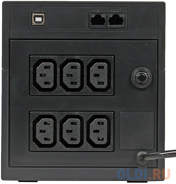 ИБП Powercom RPT-1025AP Raptor 1025VA/615W USB,AVR,RJ11,RJ45 (6 IEC) фото