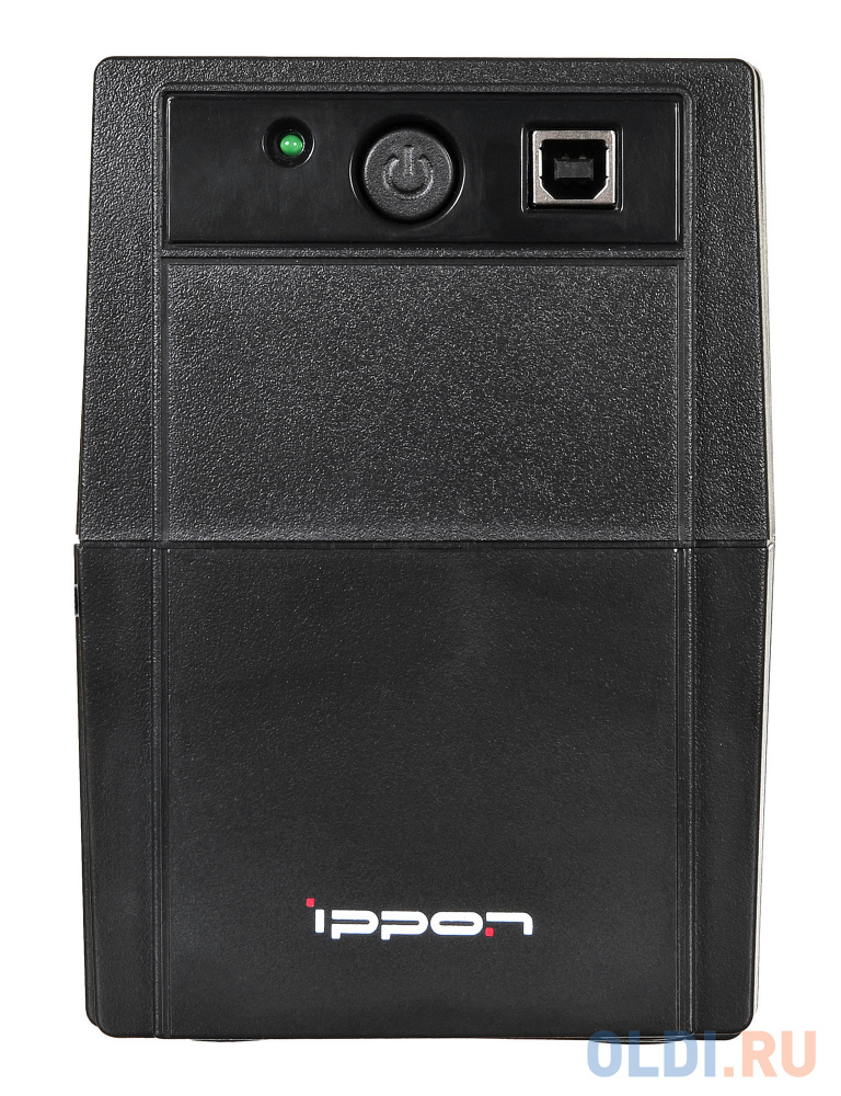 ИБП Ippon Back Basic 850 850VA/480W RJ-11,USB (3 IEC) apc back ups es 850va 520w 230v 8 schuko 2 surge