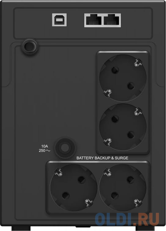 ИБП Ippon Smart Power Pro II Euro 1200 1200VA/720W LCD,RS232,RJ-45,USB (4 EURO) фото