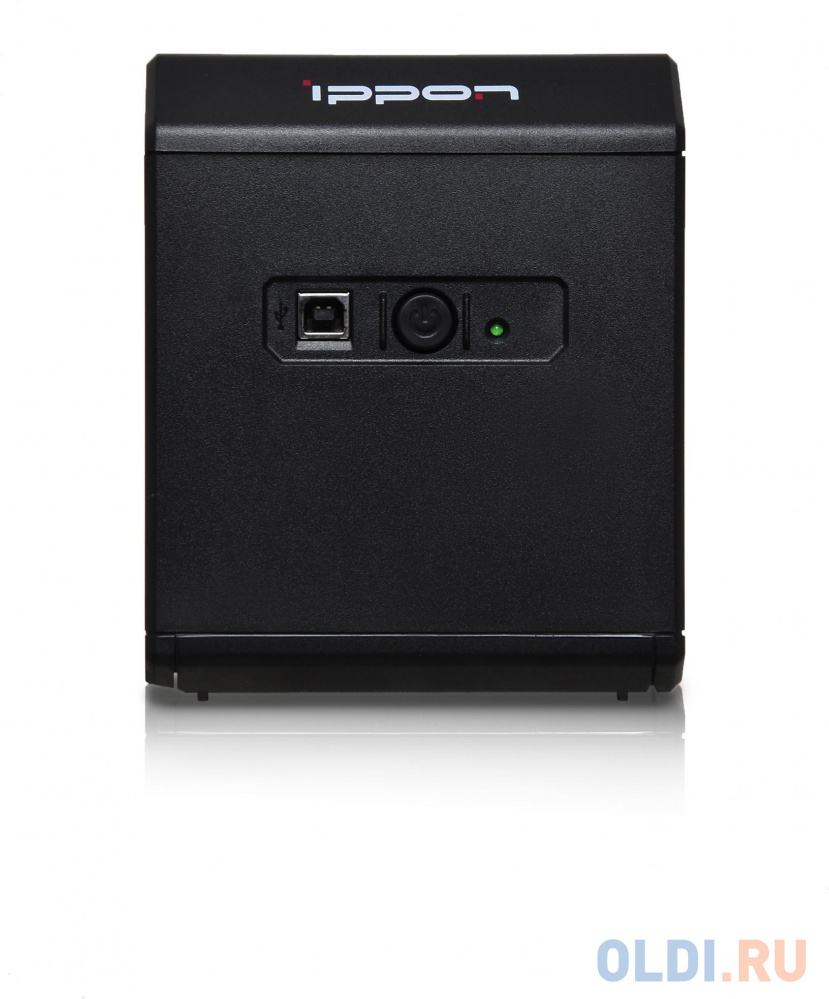 ИБП Ippon Back Comfo Pro II 650 650VA, цвет черный, размер 125 x 150 x 254 мм - фото 1