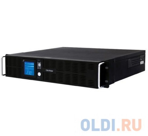 ИБП CyberPower PR3000ELCDRT2U 3000VA/2700W USB/RS-232/Dry/EPO/SNMPslot/RJ11/45/ext.battery (10 IEC) ибп irbis 3000va 2700w isl3000ermi