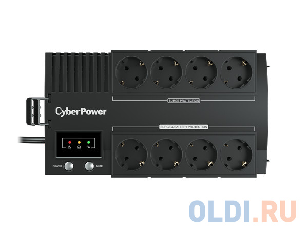 ИБП CyberPower BS650E 650VA/390W USB (4+4 EURO)