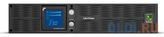 ИБП CyberPower PLT1000ELCDRT2U 1000VA - фото 3