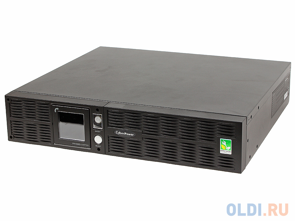 ИБП CyberPower PR1500ELCDRT2U 1500VA/1350W USB/RS-232/Dry/EPO/SNMPslot/RJ11/45 (8 IEC) - фото 3