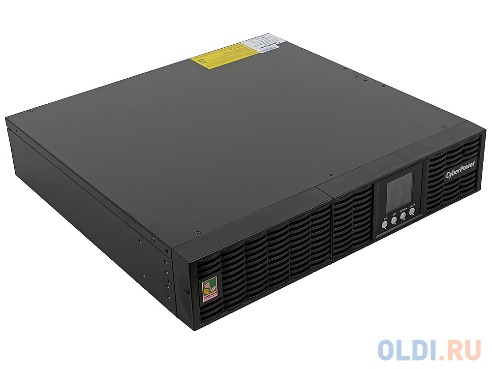 ИБП CyberPower OLS1500ERT2U 1500VA/1350W USB/RS-232/EPO/SNMPslot/RJ11/45/ext.battery (6 IEC) ибп cyberpower ut1500ei 4 2 iec
