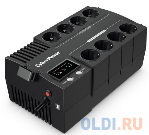

CyberPower ИБП Line-Interactive BS450E 450VA/270W 8 Schuko розеток, USB, Black