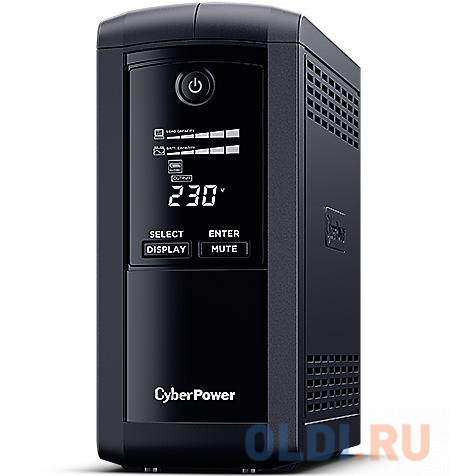 UPS CyberPower VP1000EILCD {1000VA/550W USB/RS-232/RJ11/45  (6 IEC С13)} - фото 2