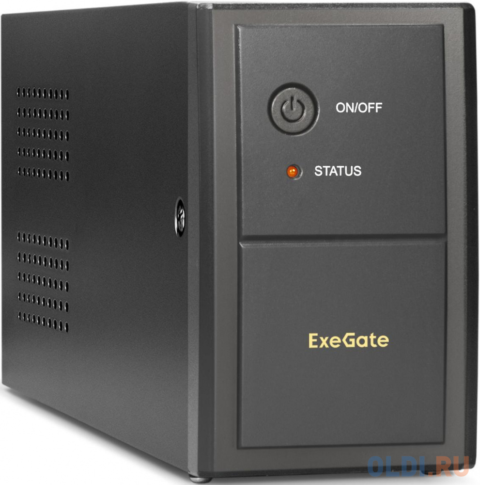 Exegate EP285555RUS ИБП ExeGate Power Back BNB-650.LED.AVR.EURO.RJ.USB <650VA/360W, LED, AVR,2 евророзетки, RJ45/11, USB, Black>