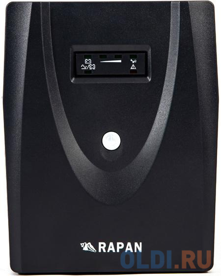 RAPAN-UPS 2000 power supply 220V 2000VA / 1200W meander battery 2x7Ah interactive - фото 1