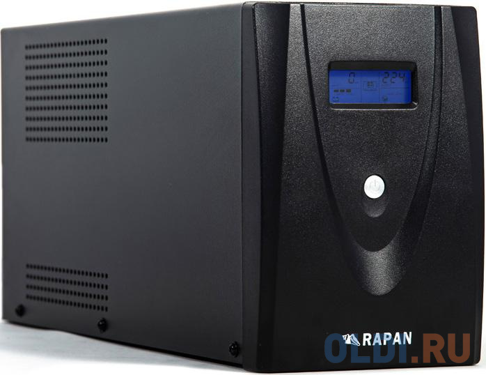RAPAN-UPS 3000 power supply 220V 3000VA / 1800W meander battery 4x7Ah interactive - фото 2
