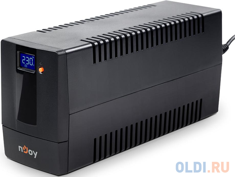 ИБП nJOY UPS 600VA Horus Plus 600 (эфективная мощьность 360Вт, LCD, ,батарея 7 Ач, 2 евро розетки) PWUP-LI060H1-AZ01B - фото 4