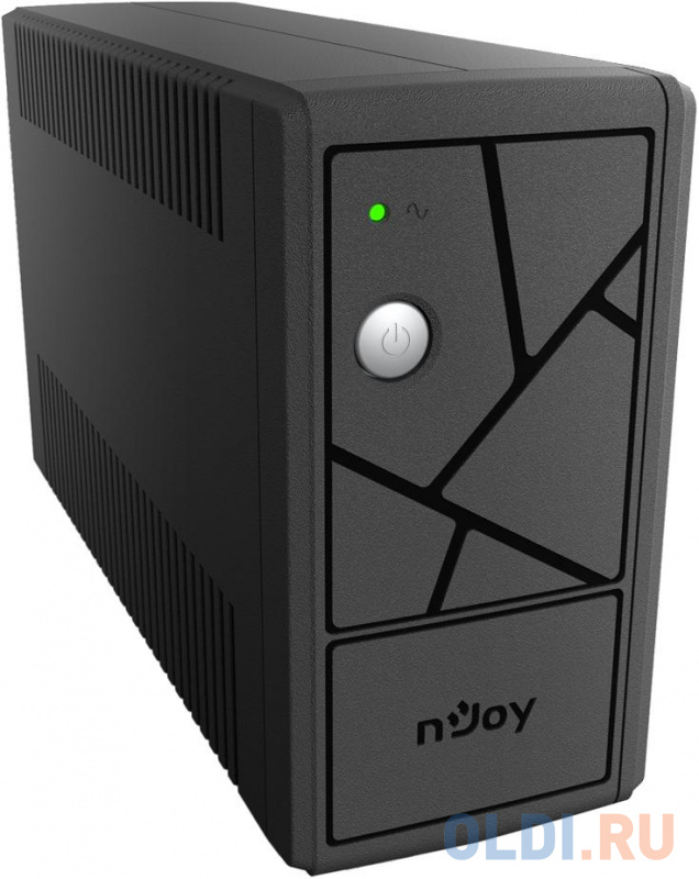 ИБП nJOY UPS 800VA Keen 800 USB (эфективная мощьность 600Вт, батарея 9 Ач, 4  розетки) UPLI-LI080KU-CG01B - фото 2