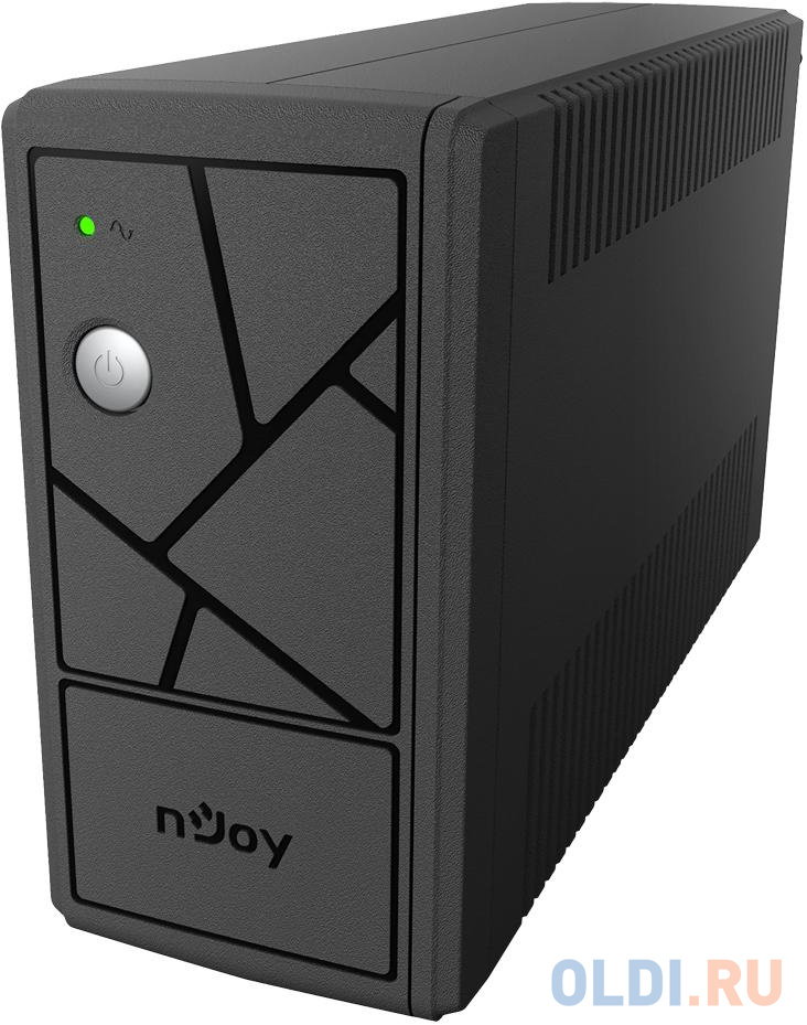 ИБП nJOY UPS 800VA Keen 800 USB (эфективная мощьность 600Вт, батарея 9 Ач, 4  розетки) UPLI-LI080KU-CG01B - фото 3