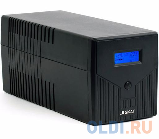 SKAT-UPS 1000/600 UPS 220V 600W 2 batteries 7Ah int. meander. voltage stabilization фото