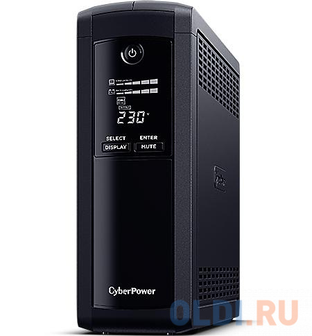UPS CyberPower VP1200EILCD  Line-Interactive 1200VA/720W USB/RS-232/RJ11/45  (4 + 4 IEC С13) - фото 2