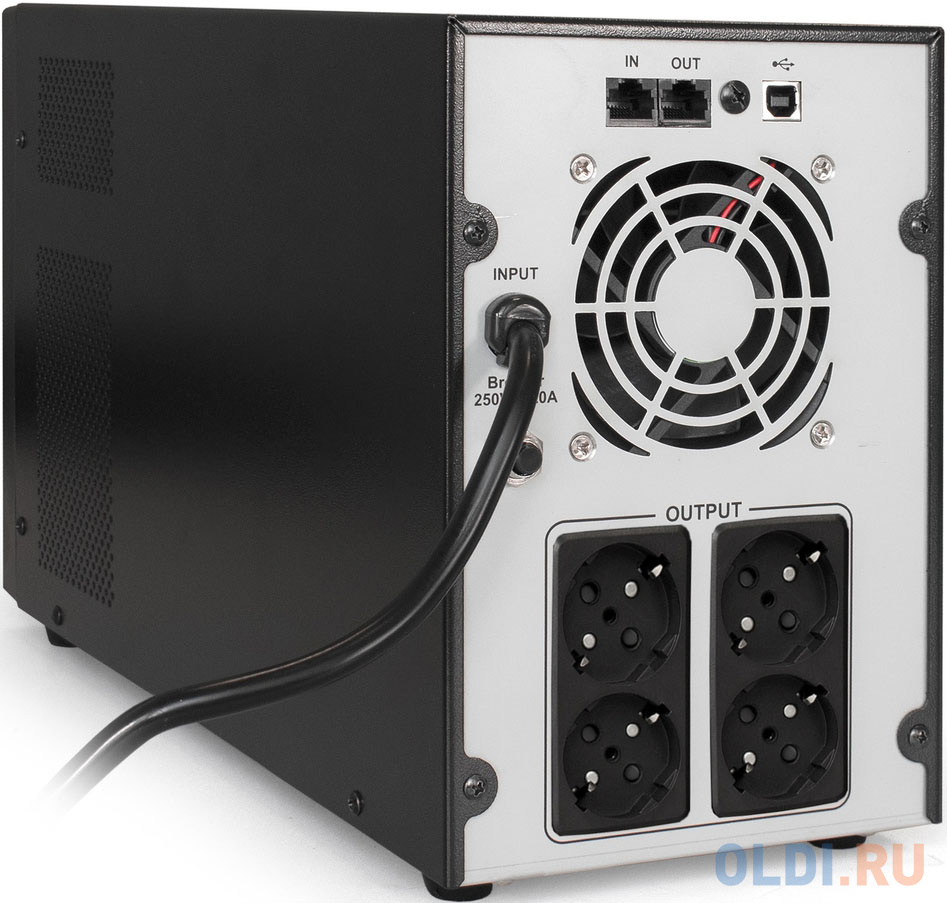 EP287660RUS ИБП ExeGate SpecialPro Smart LLB-3000.LCD.AVR.EURO.RJ.USB <3000VA/1800W, LCD, AVR,4евро,RJ45/11,USB> фото