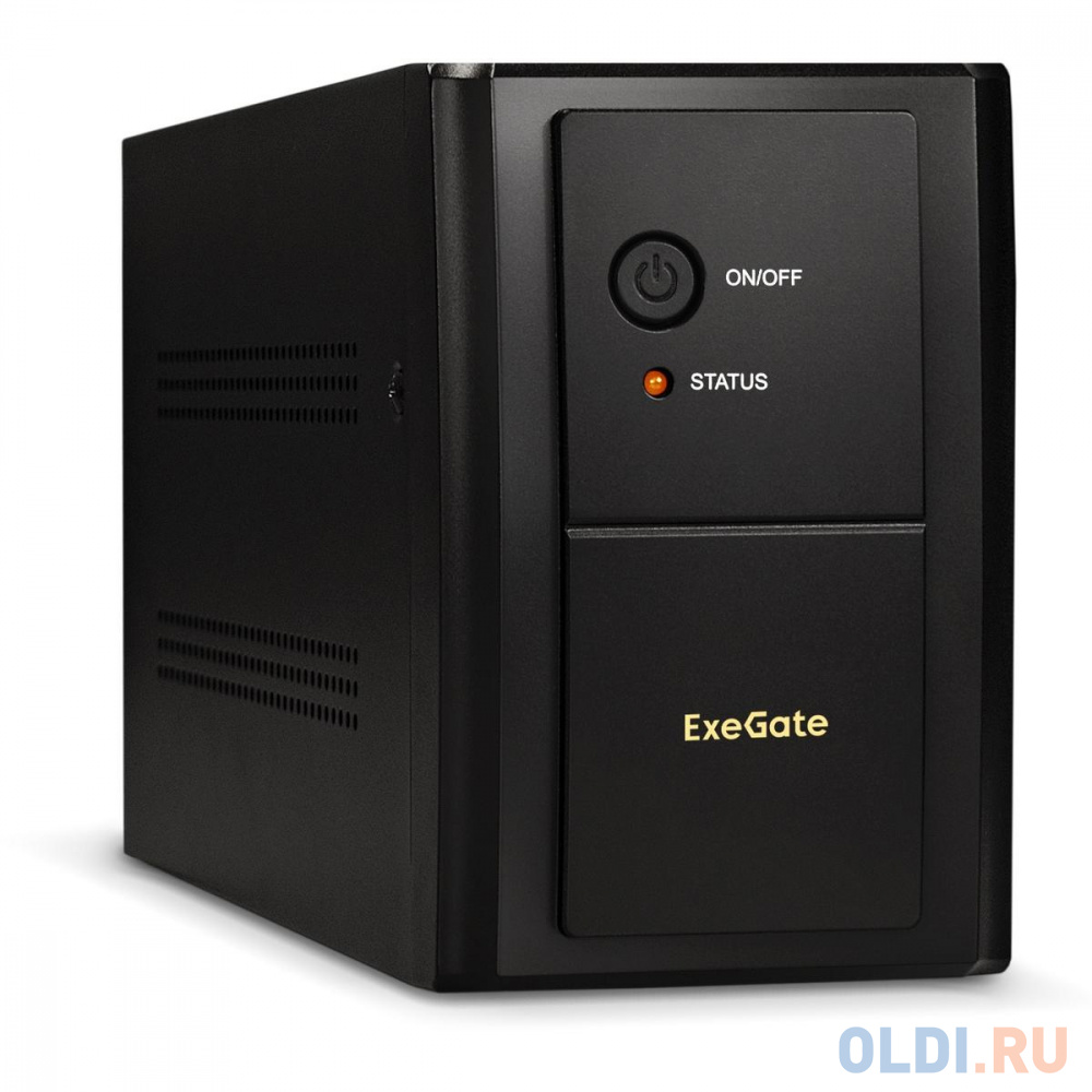 Exegate EP285527RUS ИБП ExeGate SpecialPro UNB-2200.LED.AVR.EURO.RJ.USB <2200VA/1300W, LED, AVR, 4 евророзетки, RJ45/11, USB, Black> - фото 1
