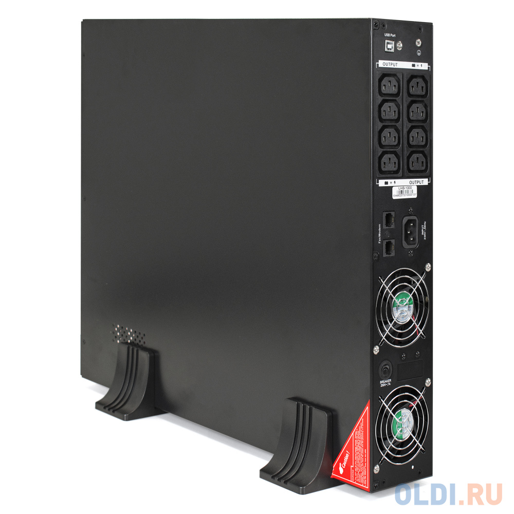 ИБП Pure Sine Wave ExeGate SinePower UHB-1000.LCD.AVR.8C13.RJ.USB.2U EP285642RUS - фото 2