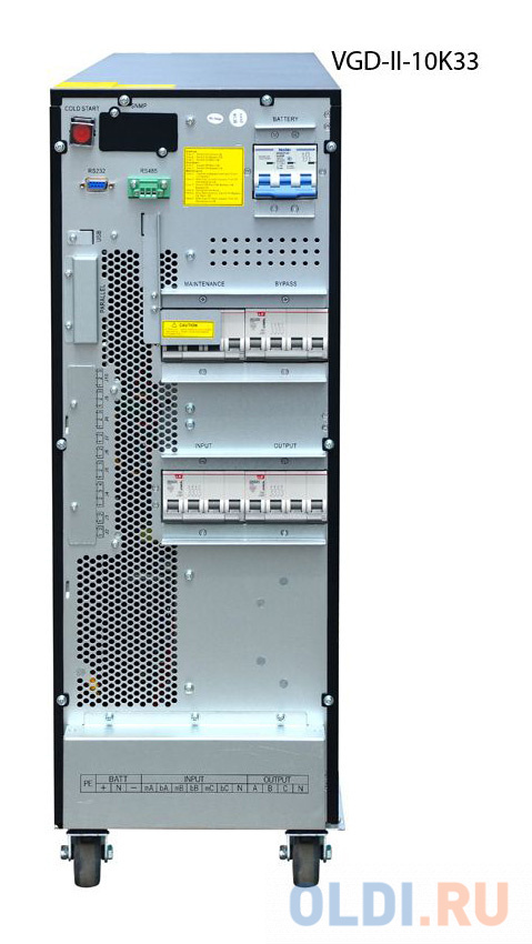 Источник бесперебойного питания Powercom VGD-II-10K33 10000Вт 10000ВА черный - фото 6