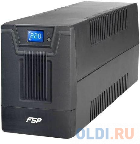 ИБП FSP DPV 650 650VA/360W LCD Display, (2 EURO) PPF3601801 - фото 1