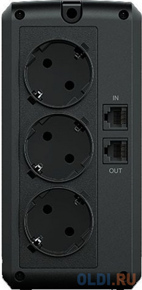 CyberPower ИБП Line-Interactive UT850EG, 850VA/425W, USB/RJ11/45, (3 EURO), цвет черный - фото 2