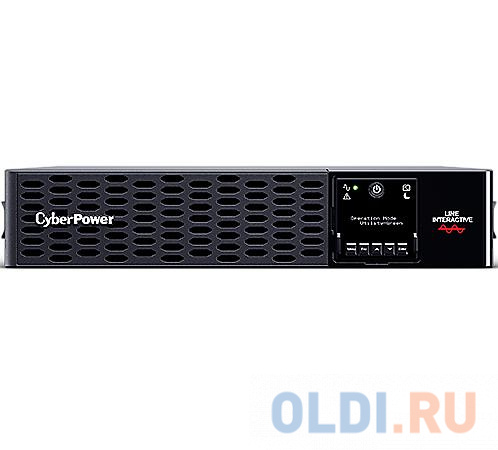 ИБП Line-Interactive CyberPower PR2200ERTXL2UA NEW 2200VA/2200W USB/RS-232/EPO/Dry/SNMPslot (IEC C13 x 6, IEC C19 x 2)  (12V / 6AH х 8) cyberpower ибп line interactive bs650e 650va 390w 8 schuko розеток usb