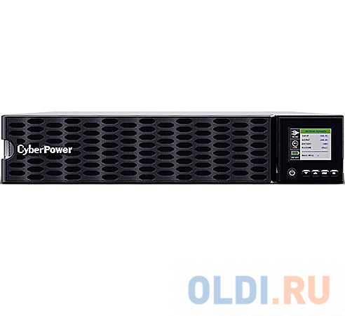 UPS CyberPower OL5KERTHD NEW Online 5000VA/5000W   USB/RS-232+ Сухой контакт/EPO/SNMPslot  (IEC C19 x 2, IEC C13 x 4, 1 клеммная колодка) ибп qdion custos one tw iec online 2000w 2000va