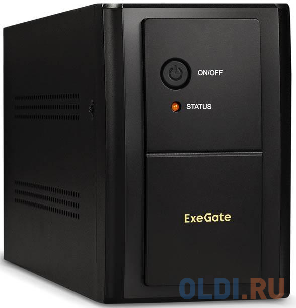 Exegate EP285505RUS ИБП ExeGate SpecialPro UNB-1600.LED.AVR.C13.RJ <1600VA/950W, LED, AVR, 6*IEC-C13, RJ45/11, Black>