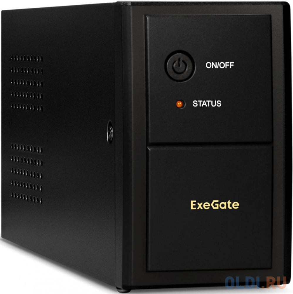 Exegate EP285596RUS  ExeGate SpecialPro UNB-650.LED.AVR.C13.RJ.USB <650VA/360W, LED, AVR, 4*IEC-C13, RJ45/11, USB, Black>