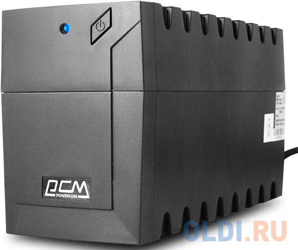 Источник бесперебойного питания Powercom RPT-1000AP EURO USB 600Вт 1000ВА - фото 2