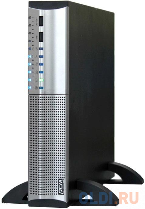 ИБП Powercom SRT-1000A Smart KING RT 1000VA/700W RS232,USB,AVR,Rackmount/Tower (8 x IEC) powercom raptor line interactive 1000va 600w tower schuko 859787