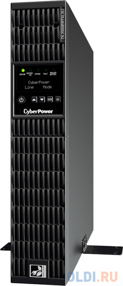 CyberPower  Online OL2000ERTXL2U 2000VA/1800W USB/RS-232/Dry/EPO/SNMPslot/RJ11/45/ (8 IEC 13,