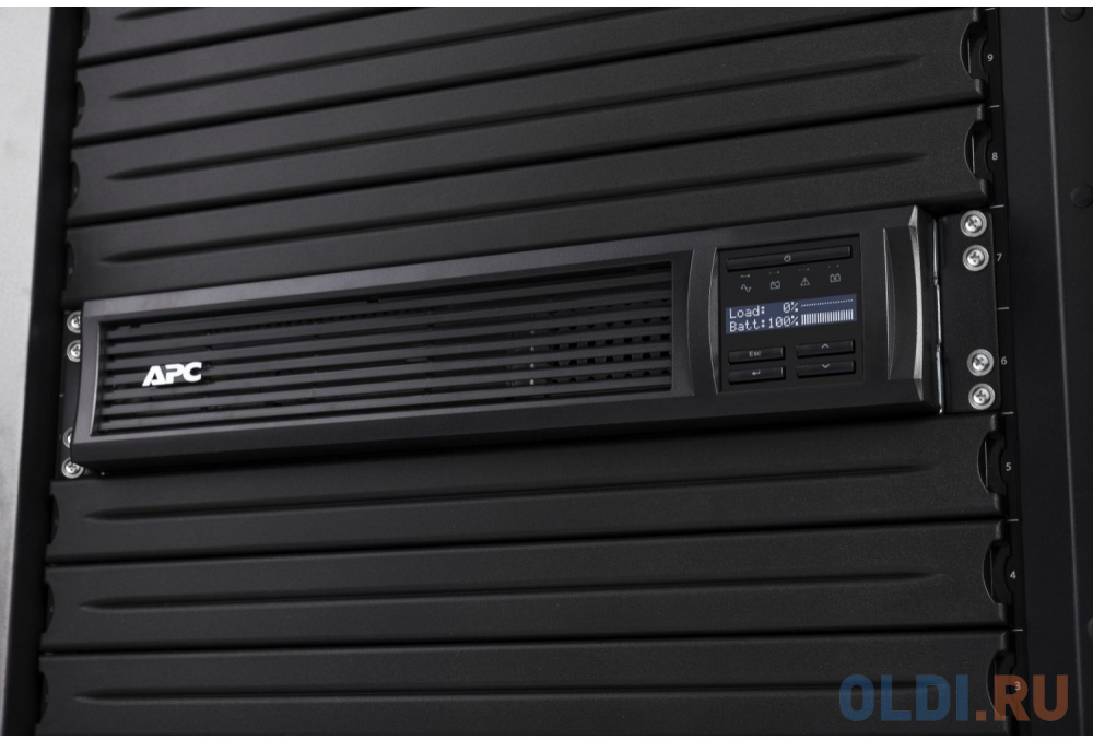 Источник бесперебойного питания APC Smart-UPS SMT3000RMI2UC 2700Вт 3000ВА черный - фото 3