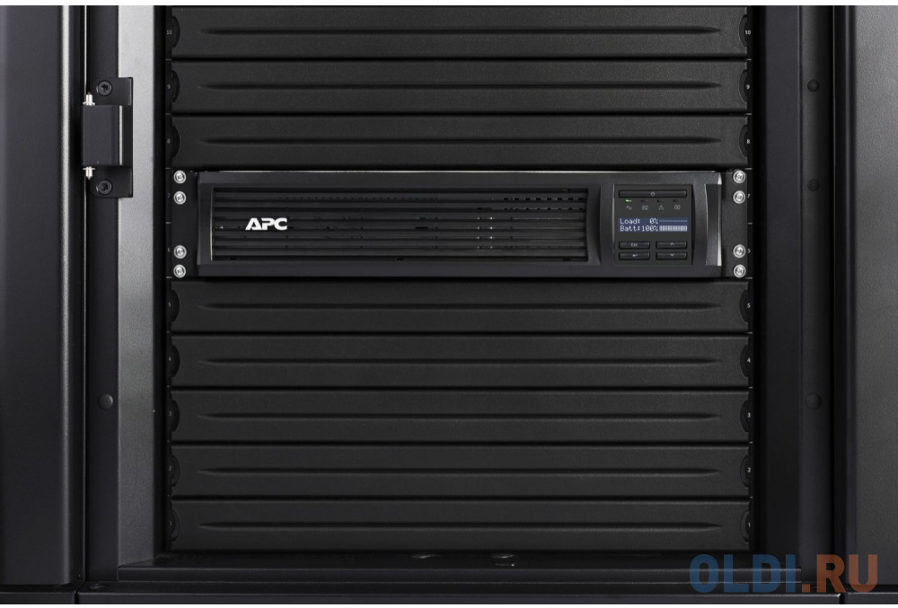 Источник бесперебойного питания APC Smart-UPS SMT3000RMI2UC 2700Вт 3000ВА черный - фото 4